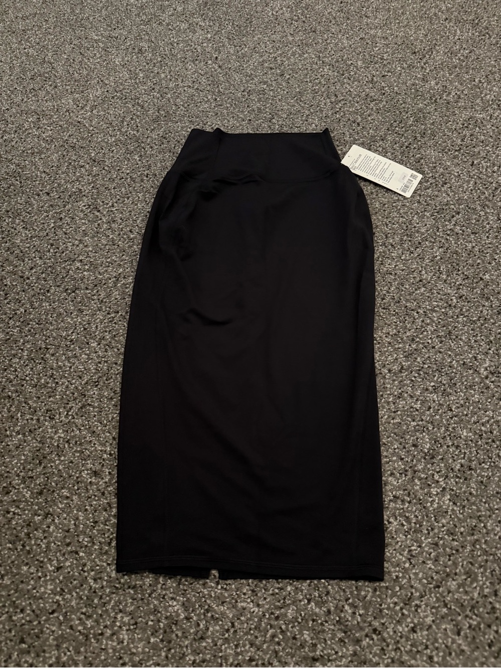 lululemon athletica Black Pencil Midi Skirt
